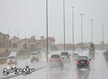 الارصاد تحذر المواضيع استمرار سوء الأحوال الجوية فى مصر