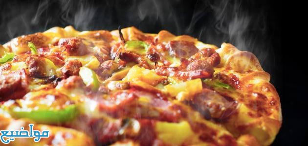 طريقة عمل البيتزا السريعة والسهلة