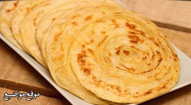 طريقة عمل الخبز الهندي الجاهز المقلي والمقرمش
