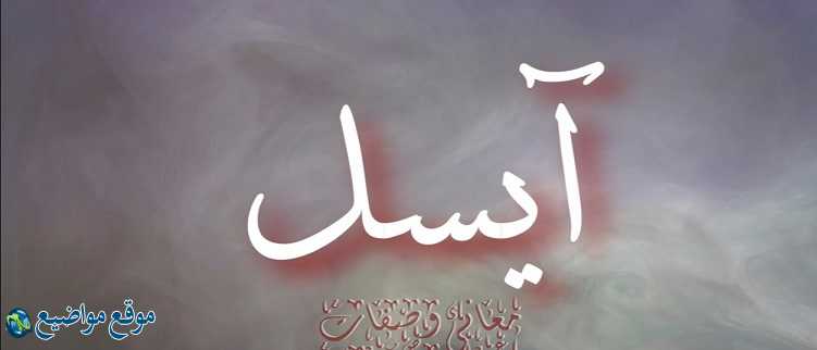 معنى اسم أيسل في الإسلام والقرآن معنى اسم أيسل وشخصيتها